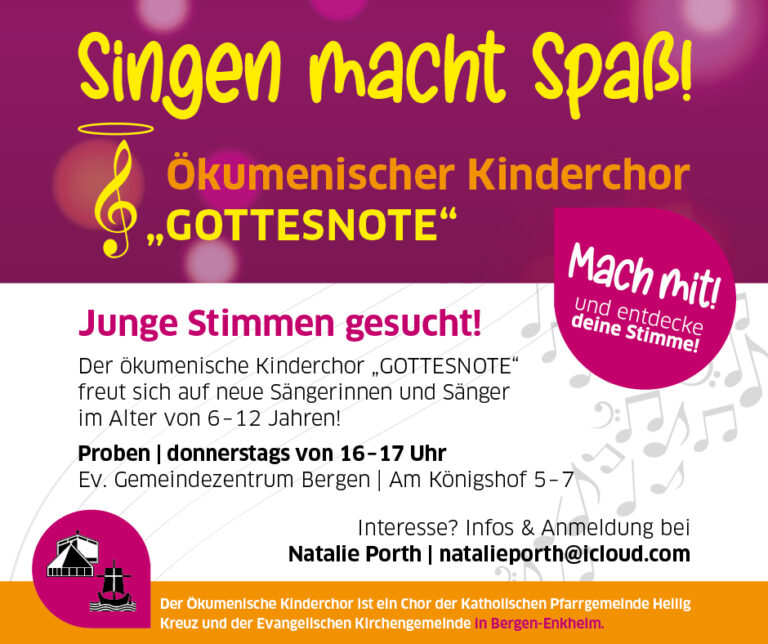 Grafik Singen macht Spass